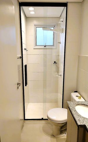 Apartamento à venda com 50m², 2 quartos e 1 vagaBanheiro Social