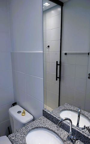 Apartamento à venda com 50m², 2 quartos e 1 vagaBanheiro Social