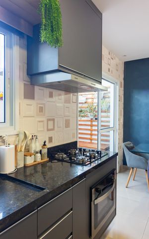 Casa à venda com 85m², 3 quartos e 3 vagas Casa à venda com 85m², 3 quartos e 3 vagasCozinha