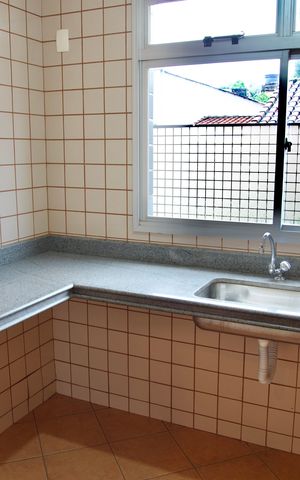 Apartamento à venda com 110m², 3 quartos e 2 vagas Apartamento à venda com 110m², 3 quartos e 2 vagasÁrea comum - Cozinha Salão de festas