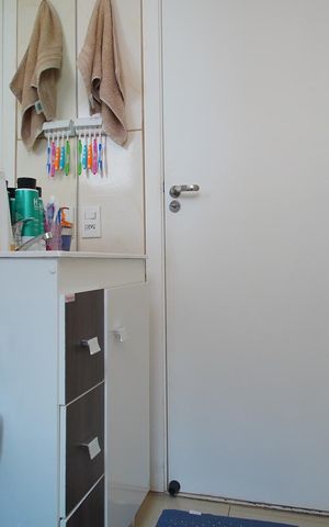 Apartamento à venda com 40m², 2 quartos e 1 vagaBanheiro Corredor