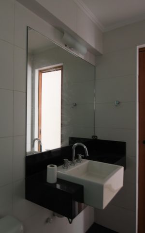 Apartamento para alugar com 110m², 3 quartos e 1 vagaBanheiro Social