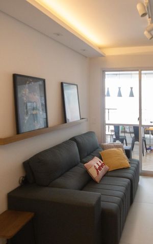 Apartamento à venda com 63m², 2 quartos e 1 vagaSala