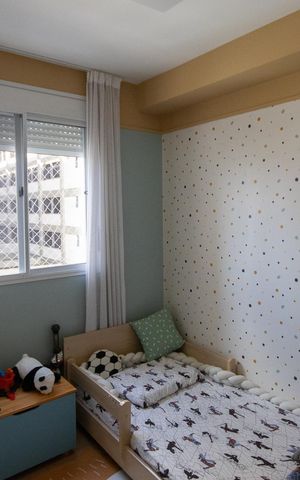 Apartamento à venda com 63m², 2 quartos e 1 vagaQuarto 2 