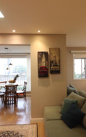 Apartamento à venda com 74m², 2 quartos e 2 vagasSala 