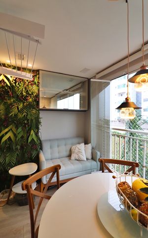 Apartamento à venda com 74m², 2 quartos e 2 vagasVaranda gourmet