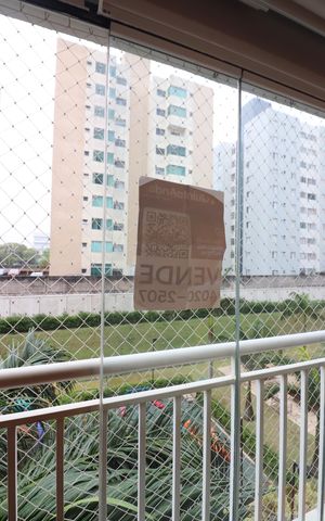 Apartamento à venda com 74m², 2 quartos e 2 vagasFachada Interna 
