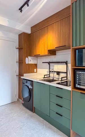 Studio à venda com 27m², 1 quarto e sem vaga Studio à venda com 27m², 1 quarto e sem vagaStudio