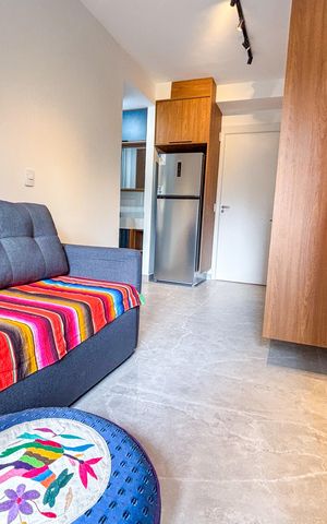 Studio à venda com 27m², 1 quarto e sem vaga Studio à venda com 27m², 1 quarto e sem vagaStudio