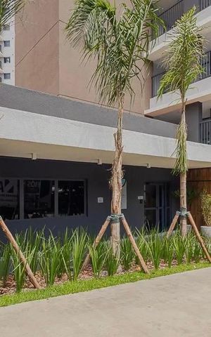 Studio à venda com 27m², 1 quarto e sem vaga Studio à venda com 27m², 1 quarto e sem vagaFachada