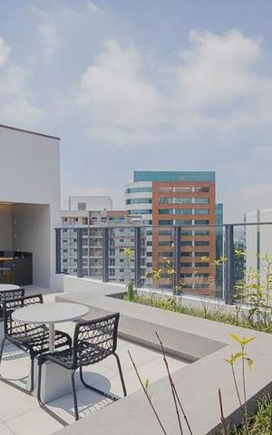 Studio à venda com 27m², 1 quarto e sem vaga Studio à venda com 27m², 1 quarto e sem vagaÁrea comum