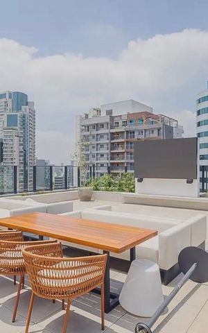 Studio à venda com 27m², 1 quarto e sem vaga Studio à venda com 27m², 1 quarto e sem vagaÁrea comum