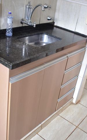 Apartamento para alugar com 45m², 2 quartos e 1 vagaCozinha - Armários