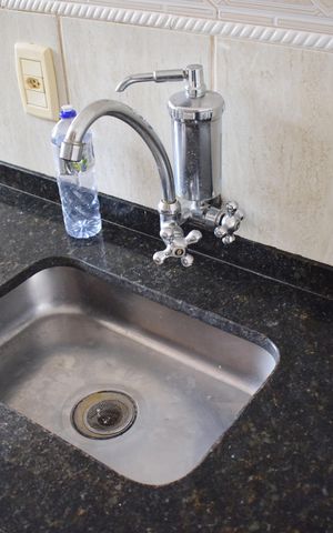 Apartamento para alugar com 45m², 2 quartos e 1 vagaCozinha - Torneira