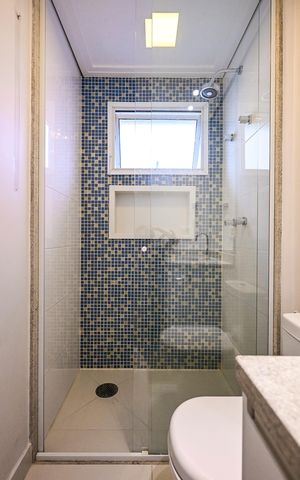 Apartamento à venda com 141m², 3 quartos e 3 vagasBanheiro da Suíte  3