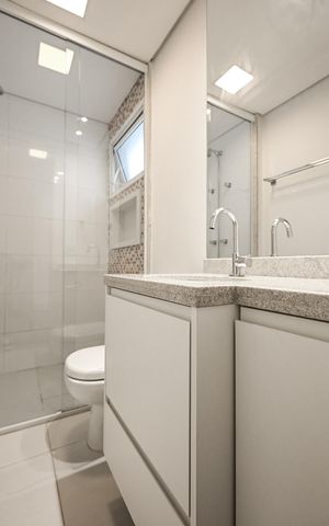 Apartamento à venda com 141m², 3 quartos e 3 vagasBanheiro Suíte 1