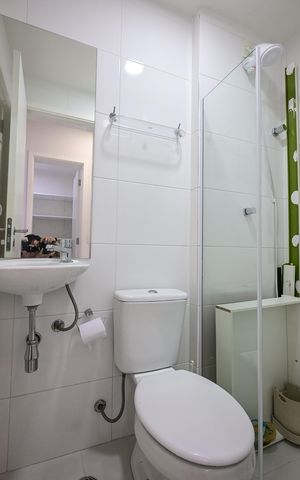 Apartamento à venda com 141m², 3 quartos e 3 vagasBanheiro de Serviço