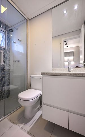 Apartamento à venda com 141m², 3 quartos e 3 vagasBanheiro da Suíte  3