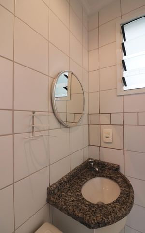 Apartamento à venda com 96m², 3 quartos e 2 vagasQuarto 1 - Suíte Banheiro 