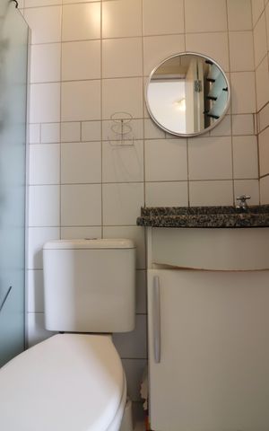 Apartamento à venda com 96m², 3 quartos e 2 vagasQuarto 1 - Suíte Banheiro 
