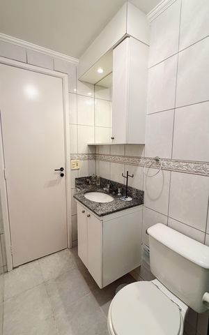 Apartamento para alugar com 74m², 3 quartos e 1 vaga Apartamento para alugar com 74m², 3 quartos e 1 vagaBanheiro 2