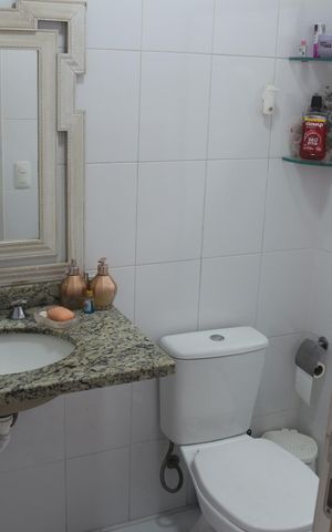 Apartamento à venda com 110m², 2 quartos e 2 vagasBanheiro da Suíte