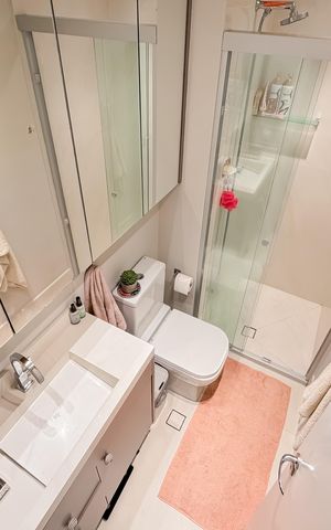 Apartamento para alugar com 50m², 2 quartos e 1 vaga Apartamento para alugar com 50m², 2 quartos e 1 vagaBanheiro