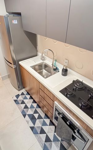 Apartamento para alugar com 50m², 2 quartos e 1 vaga Apartamento para alugar com 50m², 2 quartos e 1 vagaCozinha