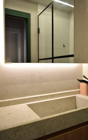 Apartamento à venda com 67m², 2 quartos e 1 vagaBanheiro social