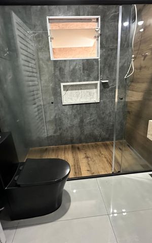 Casa para alugar com 74m², 2 quartos e sem vaga Casa para alugar com 74m², 2 quartos e sem vagaBanheiro