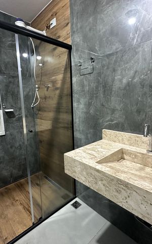 Casa para alugar com 74m², 2 quartos e sem vaga Casa para alugar com 74m², 2 quartos e sem vagaBanheiro