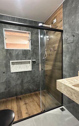 Casa para alugar com 74m², 2 quartos e sem vaga Casa para alugar com 74m², 2 quartos e sem vagaBanheiro