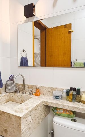 Casa à venda com 75m², 2 quartos e 1 vaga Casa à venda com 75m², 2 quartos e 1 vagaBanheiro da Suíte 2
