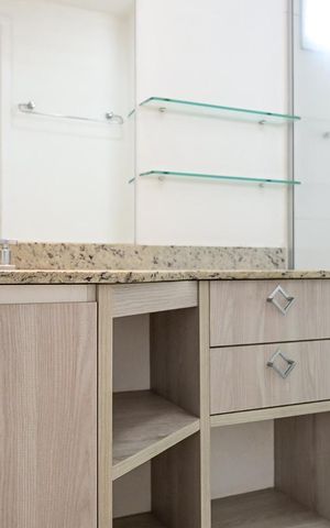 Apartamento à venda com 84m², 2 quartos e 1 vagaBanheiro Suíte 2