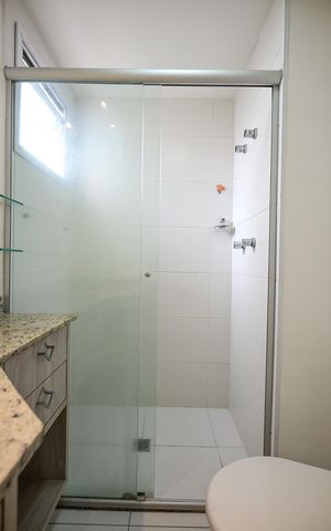 Apartamento à venda com 84m², 2 quartos e 1 vagaBanheiro Suíte 2