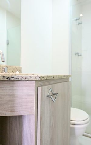 Apartamento à venda com 84m², 2 quartos e 1 vagaBanheiro Suíte 1