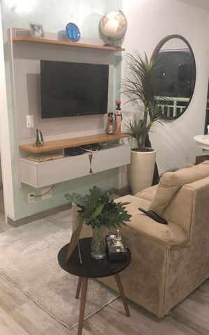Apartamento à venda com 37m², 1 quarto e 1 vaga Apartamento à venda com 37m², 1 quarto e 1 vagaSala
