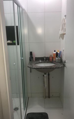 Apartamento à venda com 37m², 1 quarto e 1 vaga Apartamento à venda com 37m², 1 quarto e 1 vagaBanheiro