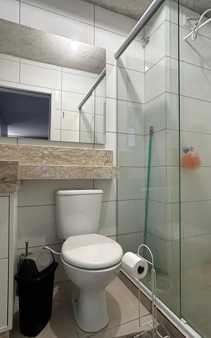 Apartamento à venda com 56m², 2 quartos e 1 vaga Apartamento à venda com 56m², 2 quartos e 1 vagaBanheiro