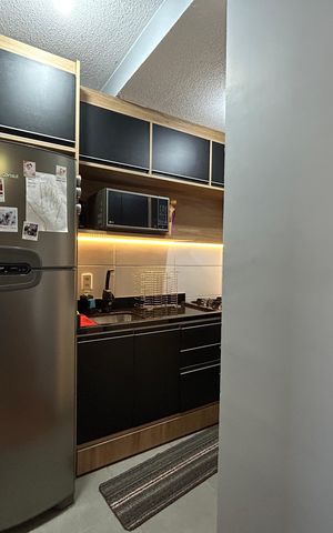 Apartamento à venda com 56m², 2 quartos e 1 vaga Apartamento à venda com 56m², 2 quartos e 1 vagaCozinha