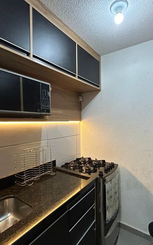 Apartamento à venda com 56m², 2 quartos e 1 vaga Apartamento à venda com 56m², 2 quartos e 1 vagaCozinha