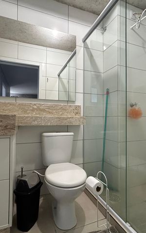 Apartamento à venda com 56m², 2 quartos e 1 vaga Apartamento à venda com 56m², 2 quartos e 1 vagaBanheiro