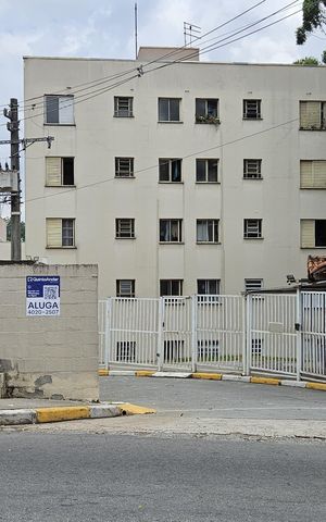 Apartamento para alugar com 42m², 2 quartos e 1 vaga Apartamento para alugar com 42m², 2 quartos e 1 vagaFachada do condomínio - Placa instalada na fachada do condomínio - Código da placa: YIXW-947