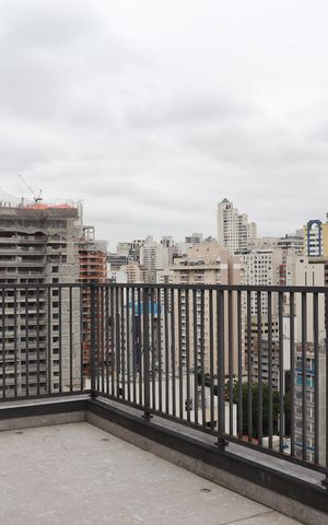 Studio à venda com 29m², 1 quarto e sem vagaTerraço