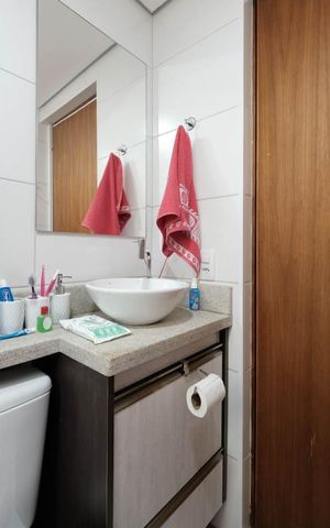 Apartamento à venda com 44m², 2 quartos e 1 vagaBanheiro