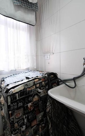 Apartamento à venda com 44m², 2 quartos e 1 vagaCozinha e Área de Serviço