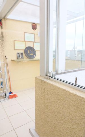 Apartamento à venda com 84m², 3 quartos e 1 vagaChurrasqueira