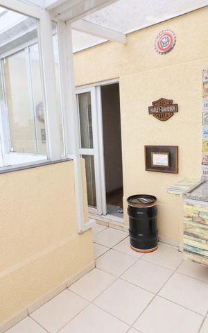 Apartamento à venda com 84m², 3 quartos e 1 vagaChurrasqueira