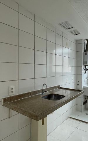 Apartamento para alugar com 48m², 2 quartos e 1 vaga Apartamento para alugar com 48m², 2 quartos e 1 vagaCozinha e Área de Serviço