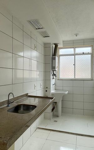 Apartamento para alugar com 48m², 2 quartos e 1 vaga Apartamento para alugar com 48m², 2 quartos e 1 vagaCozinha e Área de Serviço
